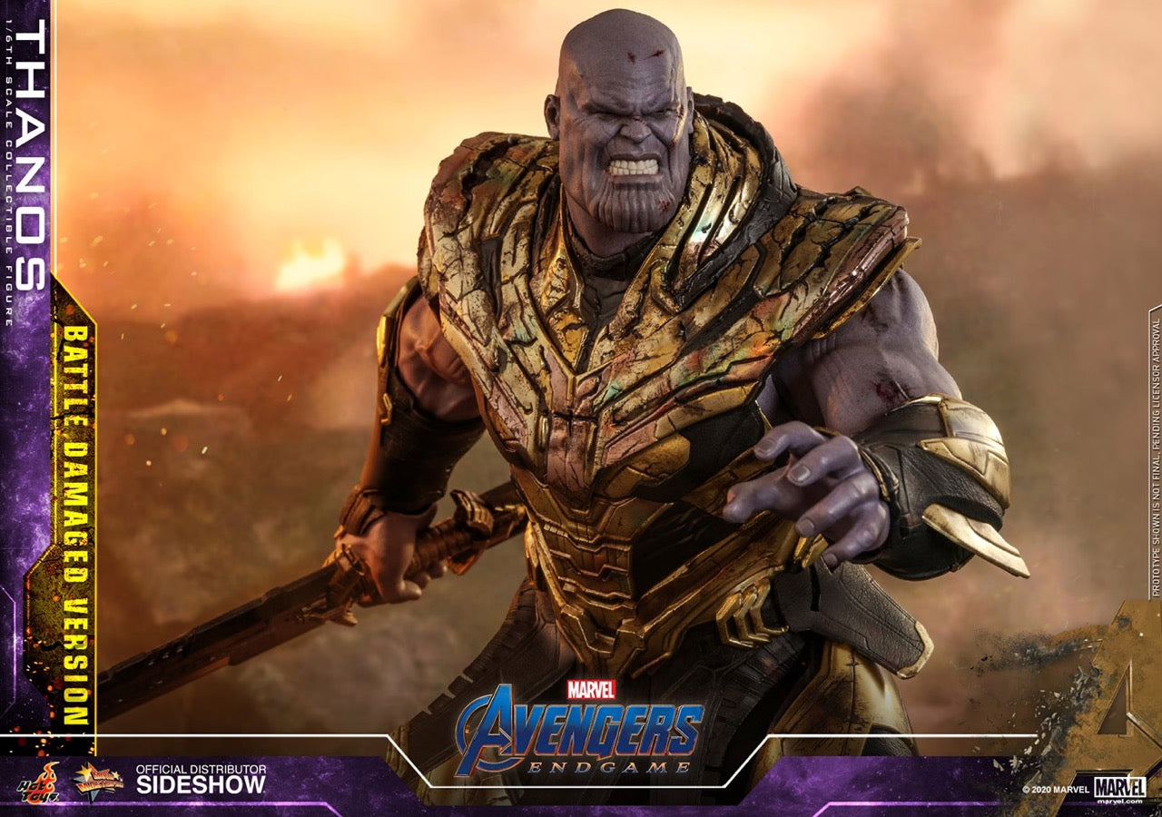 THANOS (BATTLE DAMAGED VERSION) by Hot Toys