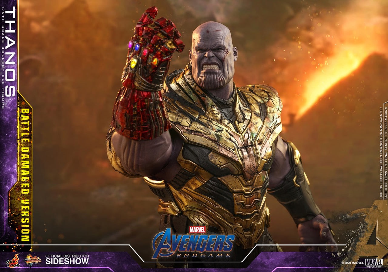 THANOS (BATTLE DAMAGED VERSION) by Hot Toys