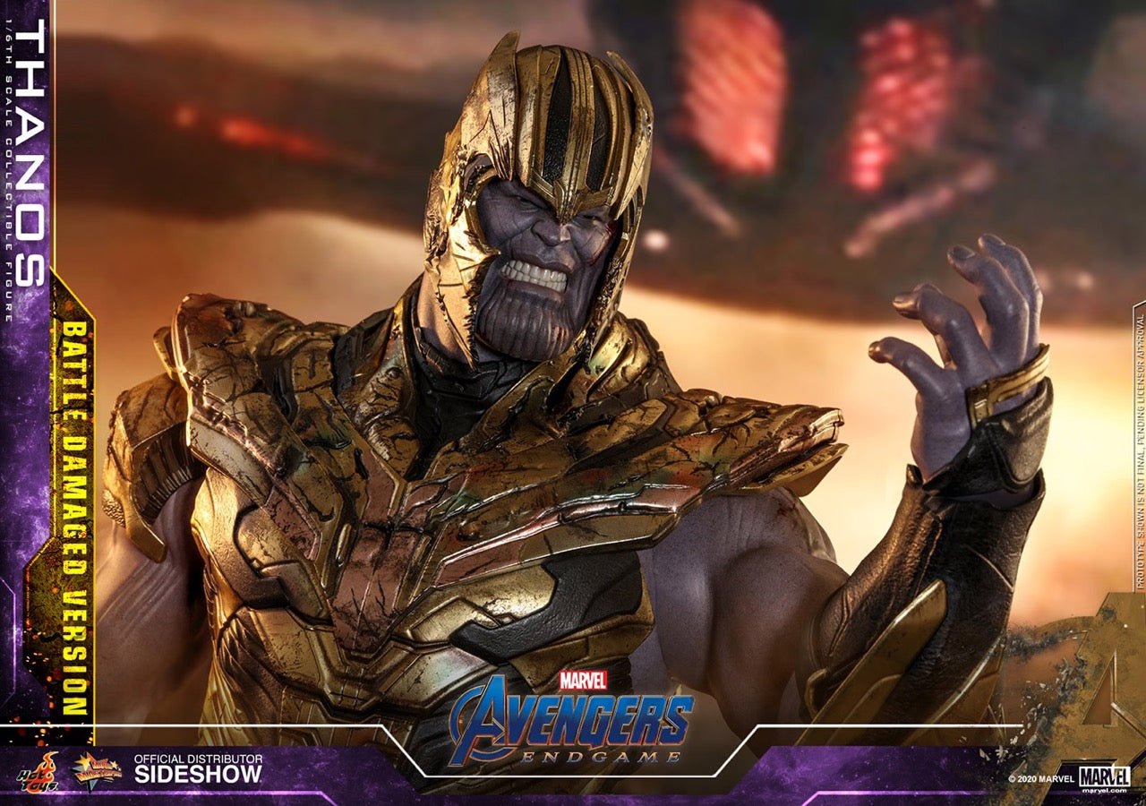 THANOS (BATTLE DAMAGED VERSION) by Hot Toys