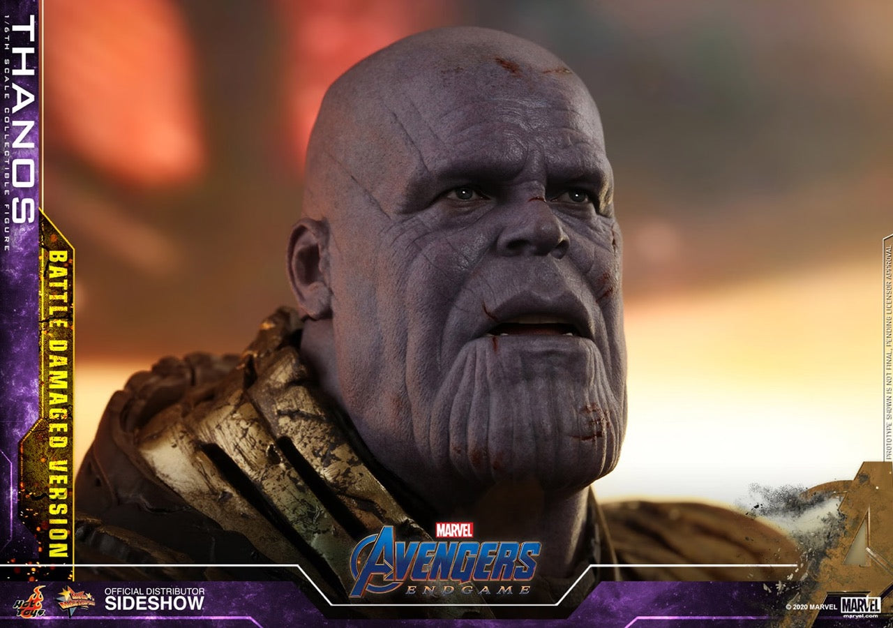 THANOS (BATTLE DAMAGED VERSION) by Hot Toys