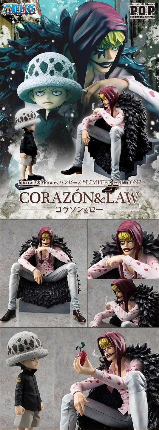 Donquixote Rosinante - Excellent Model - Portrait Of Pirates Limited Edition - 1/8 (MegaHouse) (Re-release)