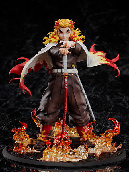 Gekijouban Kimetsu no Yaiba: Mugen Ressha-hen - Rengoku Kyoujurou - 1/8 (Aniplex, Emontoys)