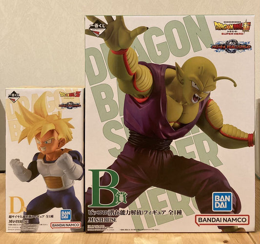 Ichiban Kuji Dragon Ball vs Omnibus Great Prize B Piccolo and Prize D Gohan Combo
