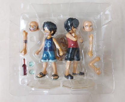 Megahouse Portrait of Pirates POP Mild (CB-EX) One Piece Ace & Luffy Brotherhood Brothers Bond version