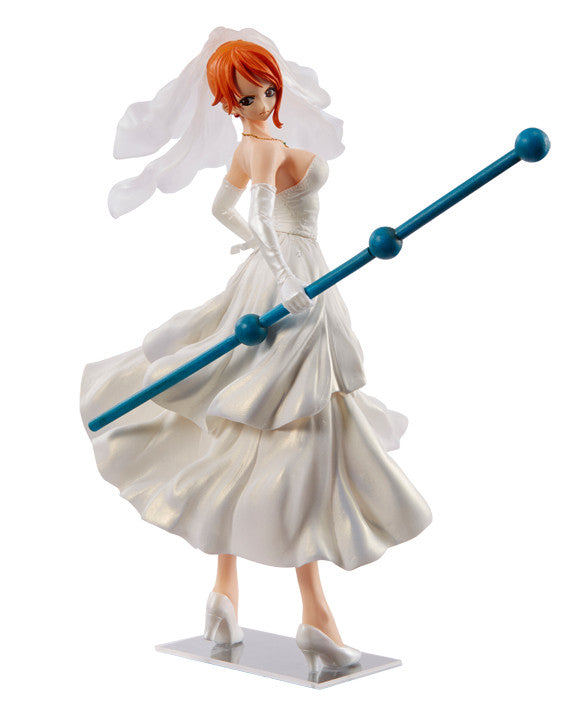 One Piece - Nami - Figure Colosseum - SCultures - Zoukeiou Chojho Kessen IV (Vol.2) - Wedding Version (Banpresto)