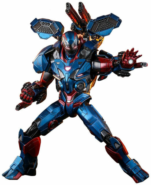 Hot Toys Avengers Endgame Iron Patriot MMS547 D34 1/6th Scale Figure