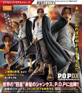 Akagami no Shanks - Excellent Model - Portrait Of Pirates DX - 1/8
