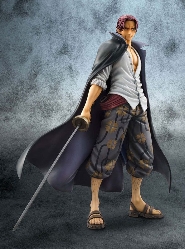 Shanks 1/8 Portrait of Pirates DX- Open Piece, Attachments Missing